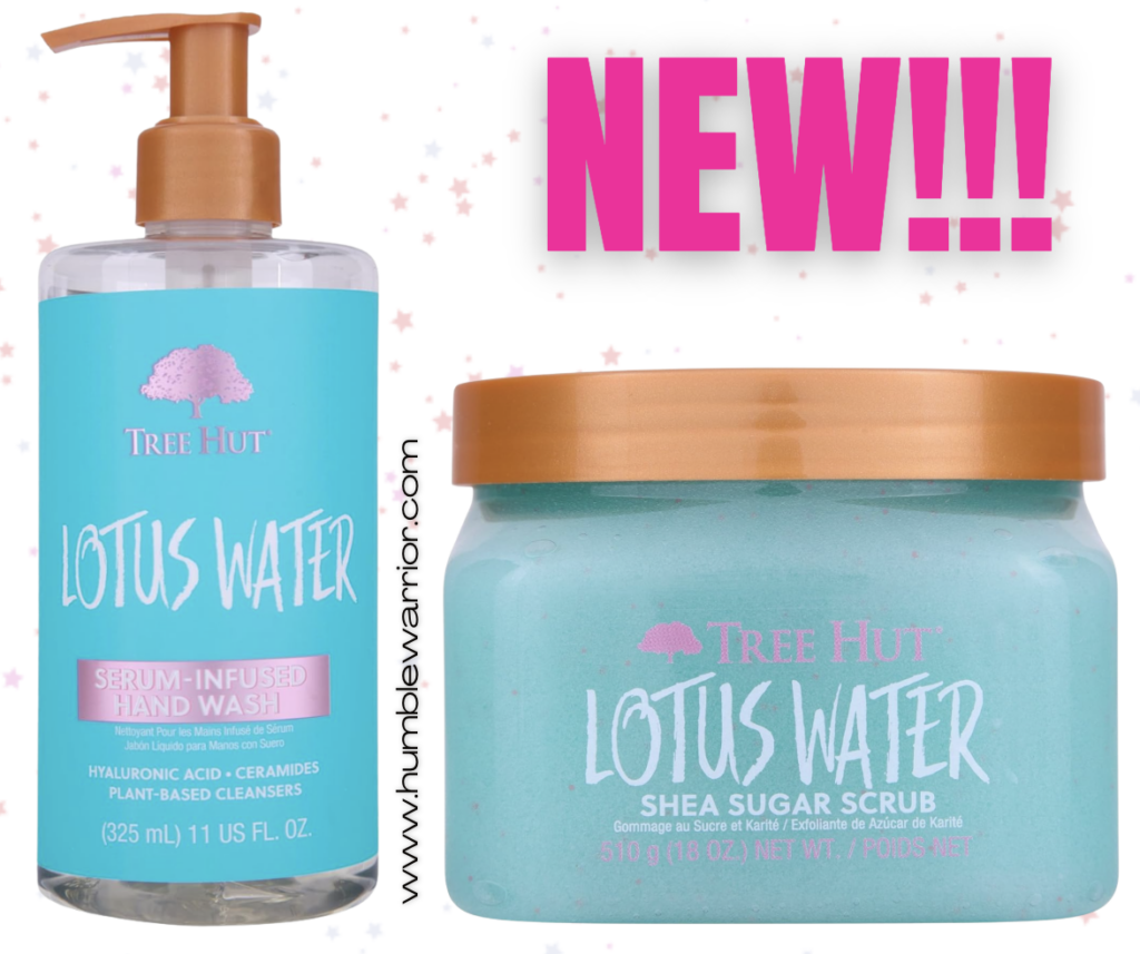 New Tree Hut Lotus Water Scent!